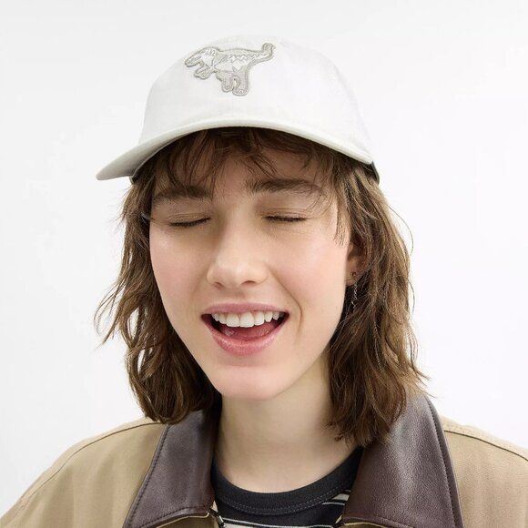 🦖Coach Rexy Patch Baseball Hat - Picture 2 of 8